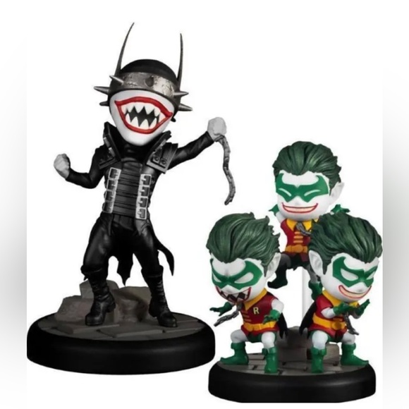 Batman Who Laughs & Robins Figure Beast Kingdom Dark Knight Metal  New in Box. - Picture 1 of 10